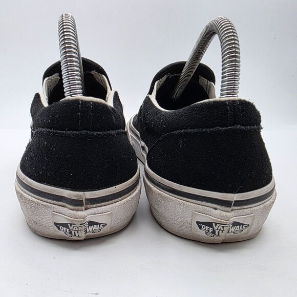 Vans Classic Slip On Embossed Womens Size 8.5 Black Casual Shoes Comfortable - Picture 5 of 13